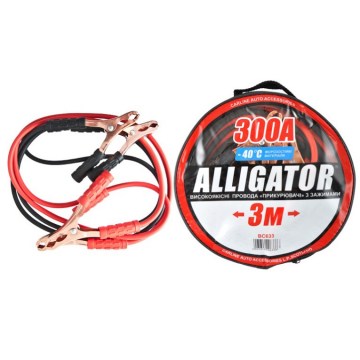 Провода для прикуривания CarLife Alligator 300A 3 м (BC633)